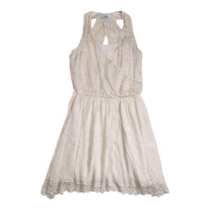 MADISON MARCUS Blush Triumph Dress 100% Silk Cocktail Size Extra Small